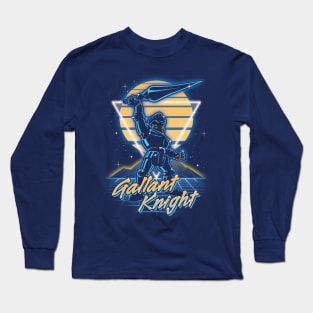 Retro Gallant Knight Long Sleeve T-Shirt